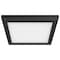 Nuvo Blink Pro 11W 7 in. LED Fixture - CCT Selectable - Square Shape - Black Finish - 120V 62/1715 - alternate 1